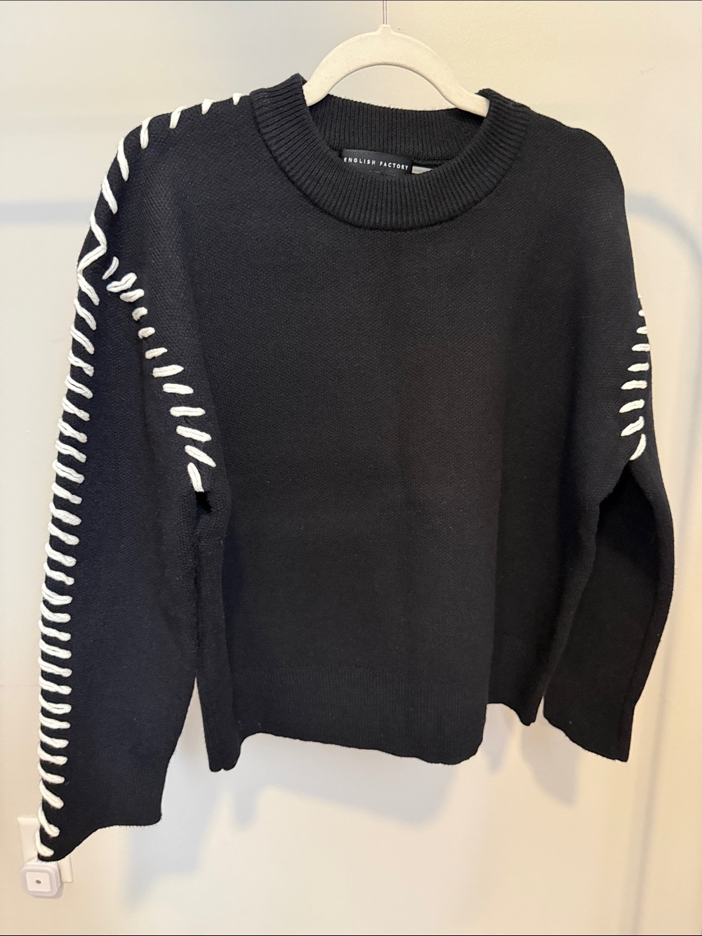 English Factory Black Sweater (XS)